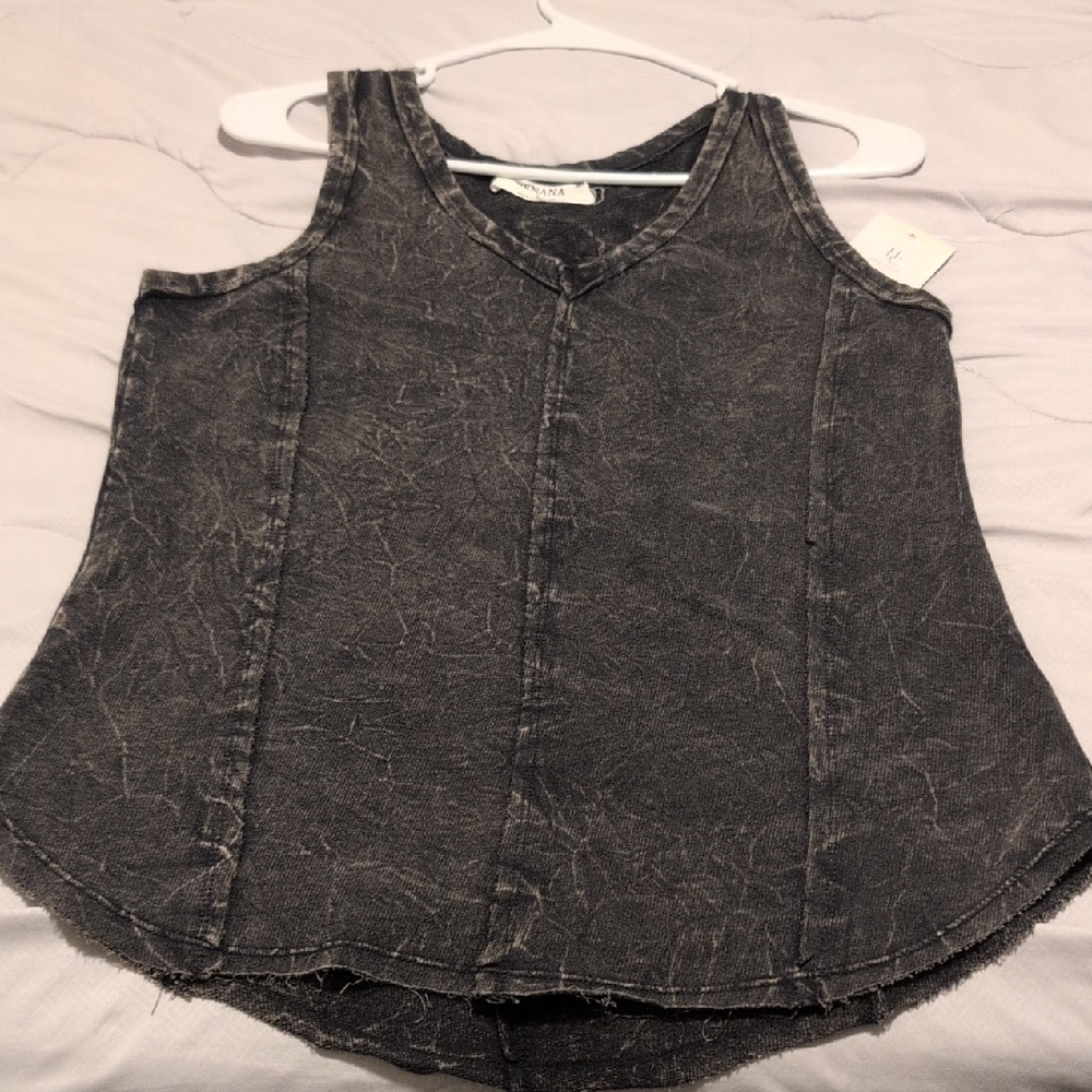 Zenana Outfitters Black Tank Top